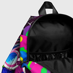 Детский рюкзак BRAWL STARS:LEON UNICORN, цвет: 3D-принт — фото 2