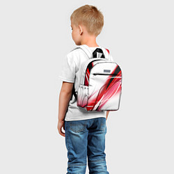 Детский рюкзак GEOMETRY STRIPES RED, цвет: 3D-принт — фото 2