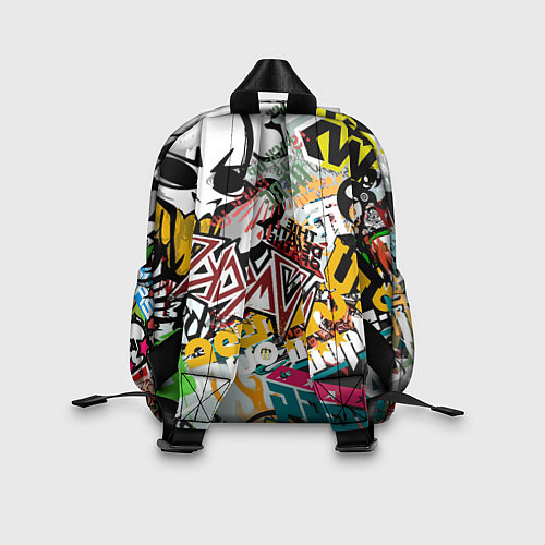Детский рюкзак Стикеры / 3D-принт – фото 2