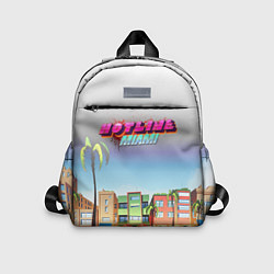 Детский рюкзак HOTLINE MIAMI, цвет: 3D-принт