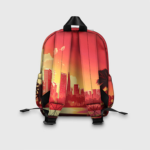 Детский рюкзак HOTLINE MIAMI / 3D-принт – фото 2