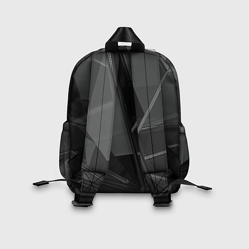 Детский рюкзак Stone Black / 3D-принт – фото 2