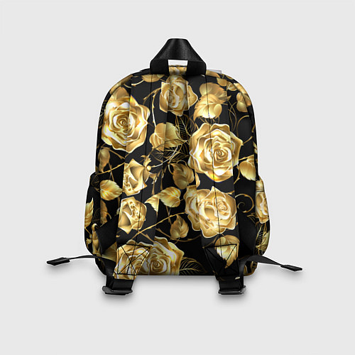 Детский рюкзак Golden Roses / 3D-принт – фото 2