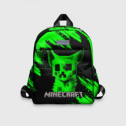 Детский рюкзак MINECRAFT CREEPER CAT, цвет: 3D-принт
