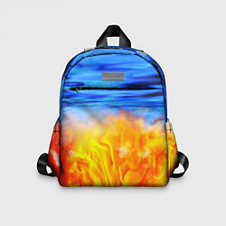 Детский рюкзак ЛЕД И ПЛАМЯ, цвет: 3D-принт