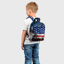Детский рюкзак США, цвет: 3D-принт — фото 2