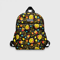 Детский рюкзак Яркая Хохлома, цвет: 3D-принт