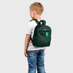 Детский рюкзак BTS БТС, цвет: 3D-принт — фото 2