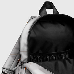 Детский рюкзак 3D абстракция Iron, цвет: 3D-принт — фото 2