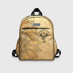 Детский рюкзак Дагестан в золоте, цвет: 3D-принт
