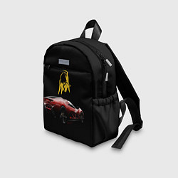 Детский рюкзак Lamborghini - motorsport, цвет: 3D-принт — фото 2