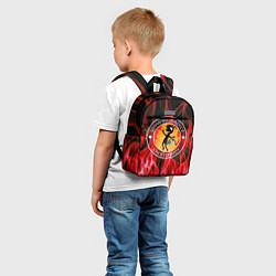 Детский рюкзак FIRE, цвет: 3D-принт — фото 2