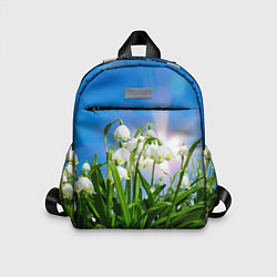 Детский рюкзак Подснежники, цвет: 3D-принт