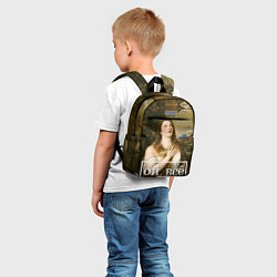 Детский рюкзак Кающаяся Мария ой, все, цвет: 3D-принт — фото 2