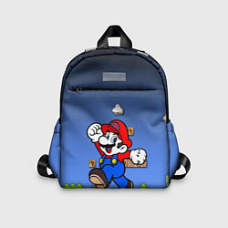 Детский рюкзак Mario цвета 3D-принт — фото 1