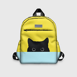 Детский рюкзак Кот в засаде, цвет: 3D-принт