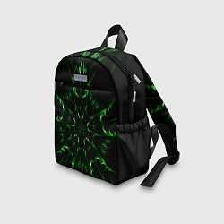 Детский рюкзак Зелёное Очарование, цвет: 3D-принт — фото 2