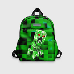 Детский рюкзак Minecraft creeper, цвет: 3D-принт