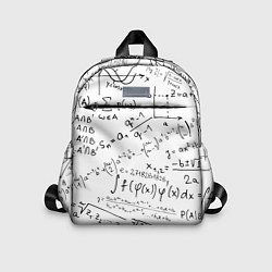 Детский рюкзак Мама,я математик!, цвет: 3D-принт