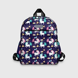 Детский рюкзак Unicorn pattern, цвет: 3D-принт