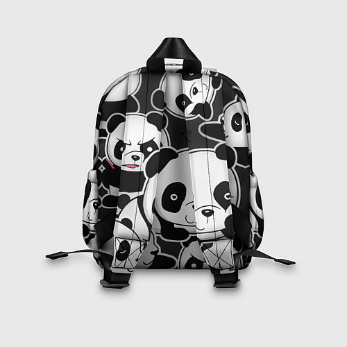 Детский рюкзак Смешные панды / 3D-принт – фото 2