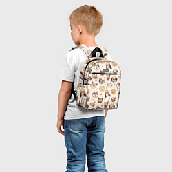 Детский рюкзак Хипстерские собачки, цвет: 3D-принт — фото 2