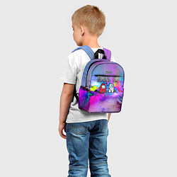 Детский рюкзак Among Us love, цвет: 3D-принт — фото 2