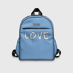 Детский рюкзак LOVE, цвет: 3D-принт