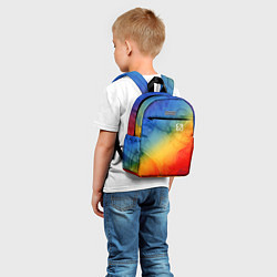 Детский рюкзак Cs:go Marble Fade Мраморный Градиент, цвет: 3D-принт — фото 2