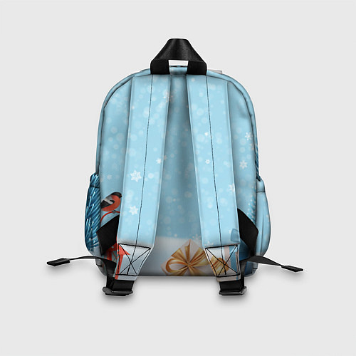 Детский рюкзак Новогодний бычок 2021 / 3D-принт – фото 2