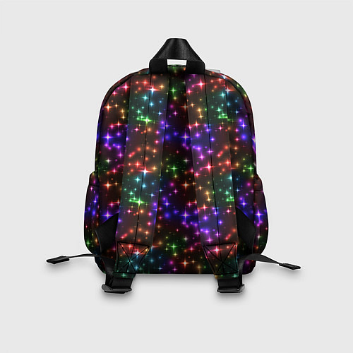 Детский рюкзак Разноцветное Сияние / 3D-принт – фото 2