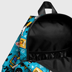 Детский рюкзак Детское граффити, цвет: 3D-принт — фото 2