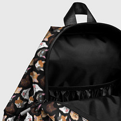 Детский рюкзак Много котов, цвет: 3D-принт — фото 2