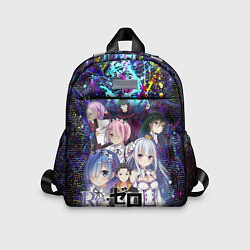 Детский рюкзак Re:Zero Жизнь с нуля, цвет: 3D-принт