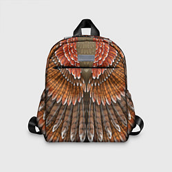 Детский рюкзак Оперение: орел, цвет: 3D-принт