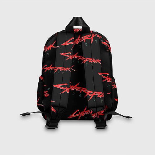 Детский рюкзак Cyberpunk2077 red samurai / 3D-принт – фото 2
