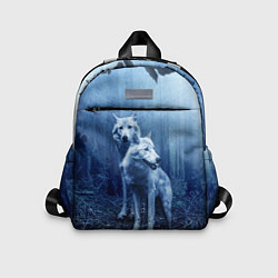Детский рюкзак Волки, цвет: 3D-принт
