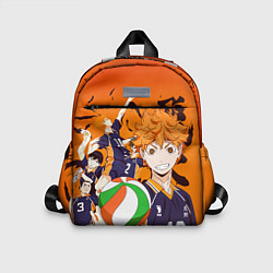 Детский рюкзак ВОЛЕЙБОЛ!! HAIKYUU!!, цвет: 3D-принт