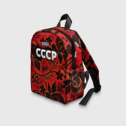 Детский рюкзак СССР хохлома, цвет: 3D-принт — фото 2