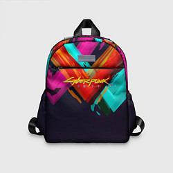Детский рюкзак CYBERPUNK 2077 CITY, цвет: 3D-принт