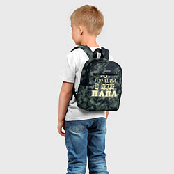Детский рюкзак Лучший в мире папа, цвет: 3D-принт — фото 2