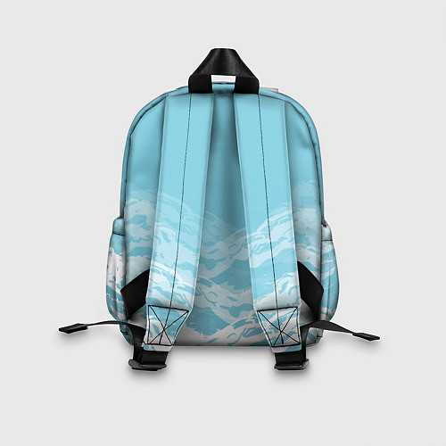 Детский рюкзак Волны / 3D-принт – фото 2