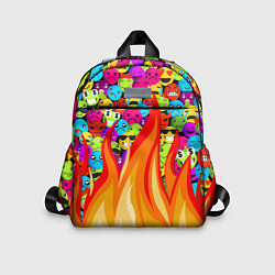 Детский рюкзак SLAVA MARLOW - Смайлики, цвет: 3D-принт