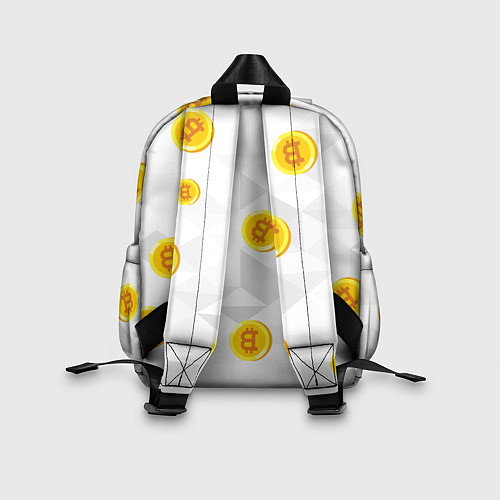 Детский рюкзак БИТКОИН BITCOIN / 3D-принт – фото 2