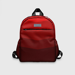 Детский рюкзак Красный Градиент, цвет: 3D-принт