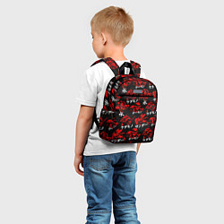 Детский рюкзак КЛИНОК, РАССЕКАЮЩИЙ ДЕМОНОВ, цвет: 3D-принт — фото 2