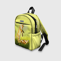Детский рюкзак Лисята, цвет: 3D-принт — фото 2