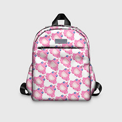 Детский рюкзак Сказочная розовая лягушка, цвет: 3D-принт