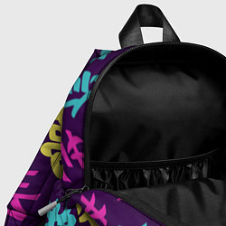 Детский рюкзак Japanese pattern, цвет: 3D-принт — фото 2