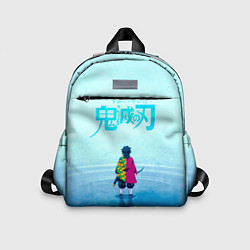 Детский рюкзак Гию Томиока Kimetsu no Yaiba, цвет: 3D-принт